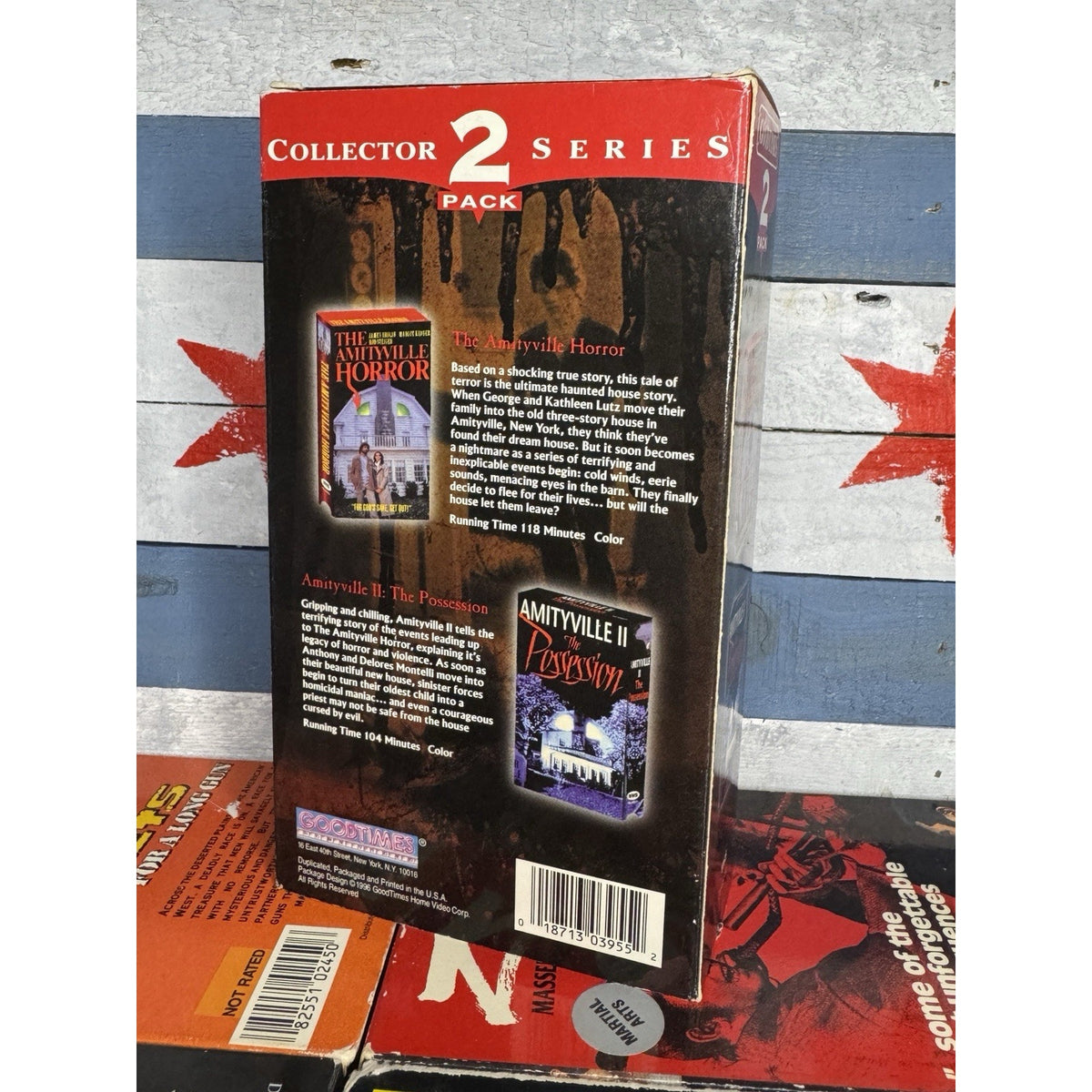 The Amityville Horror & Amityville II - VHS Used