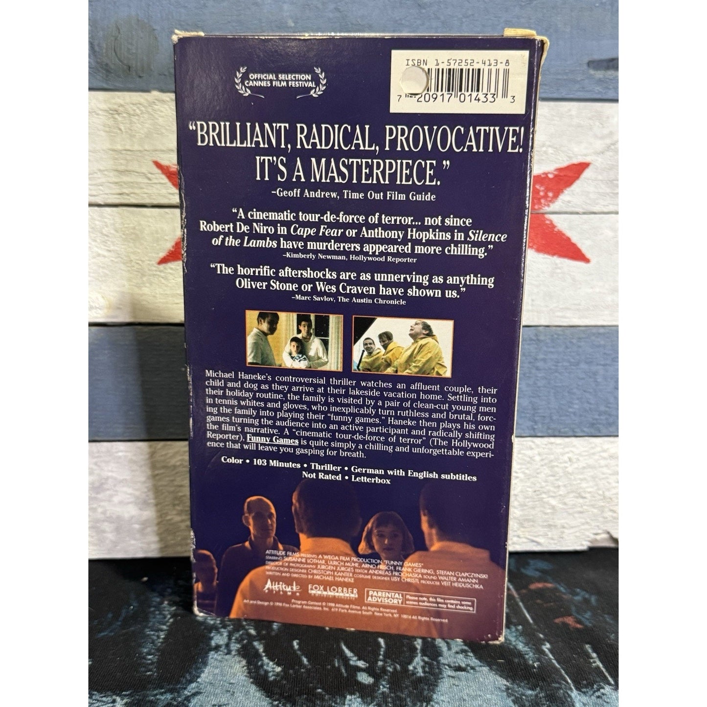 Funny Games Promo Screener - VHS Used