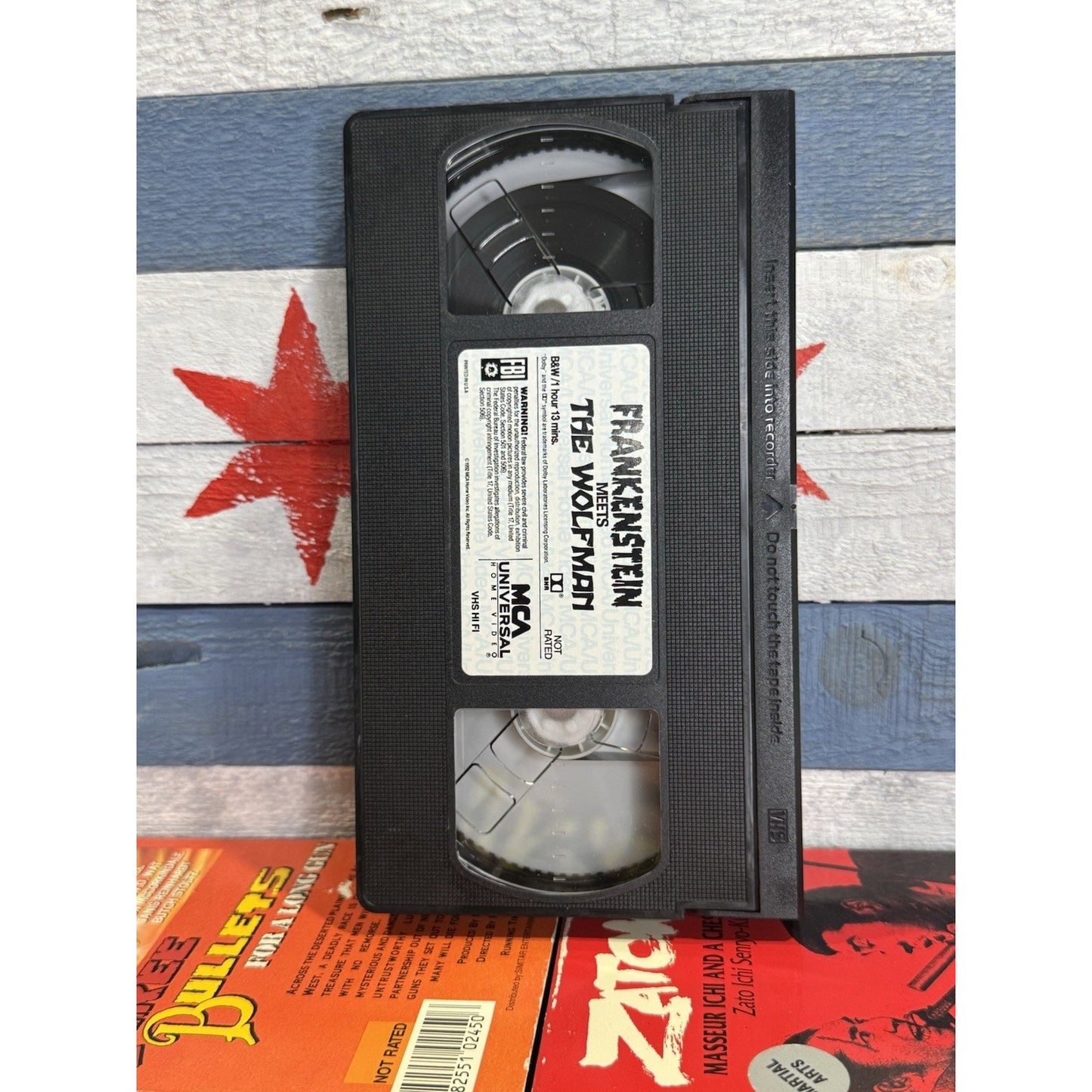 Frankenstein Meets The Wolfman - VHS Used