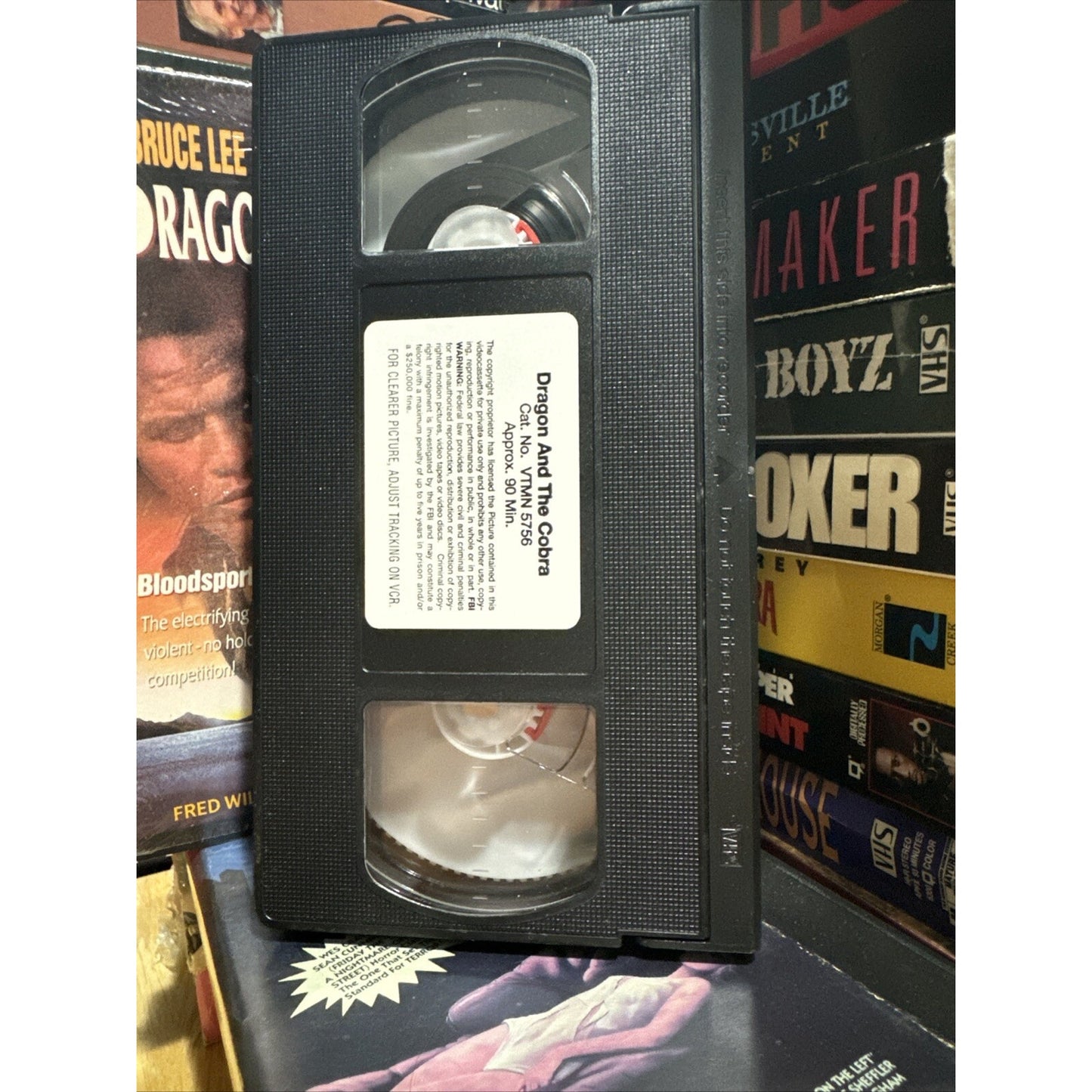 Dragon And The Cobra - VHS Used
