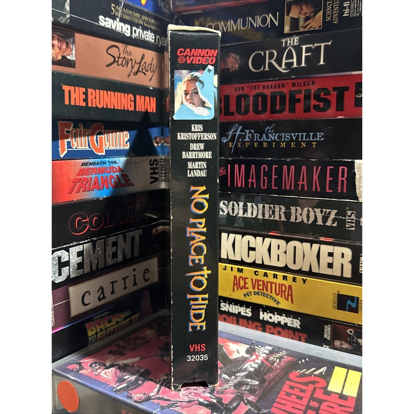 No Place To Hide - VHS Used
