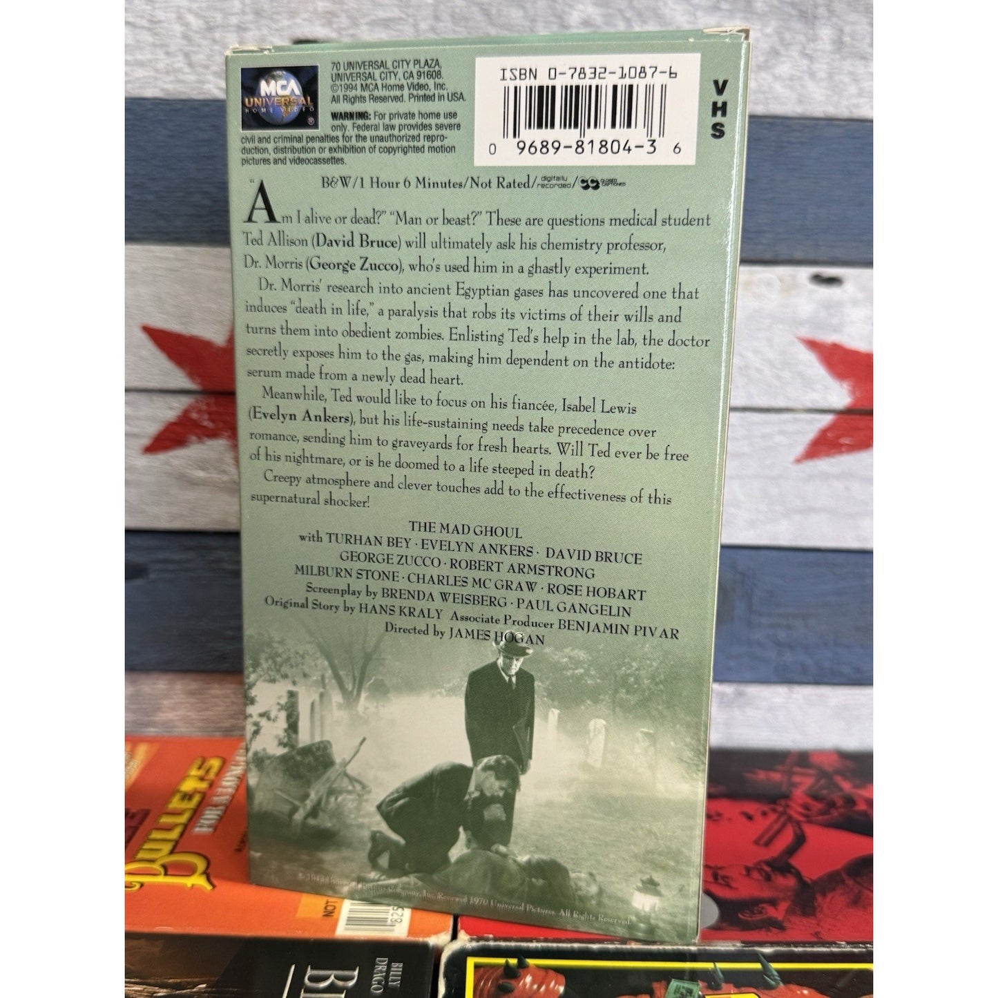 The Mad Ghoul - VHS Used