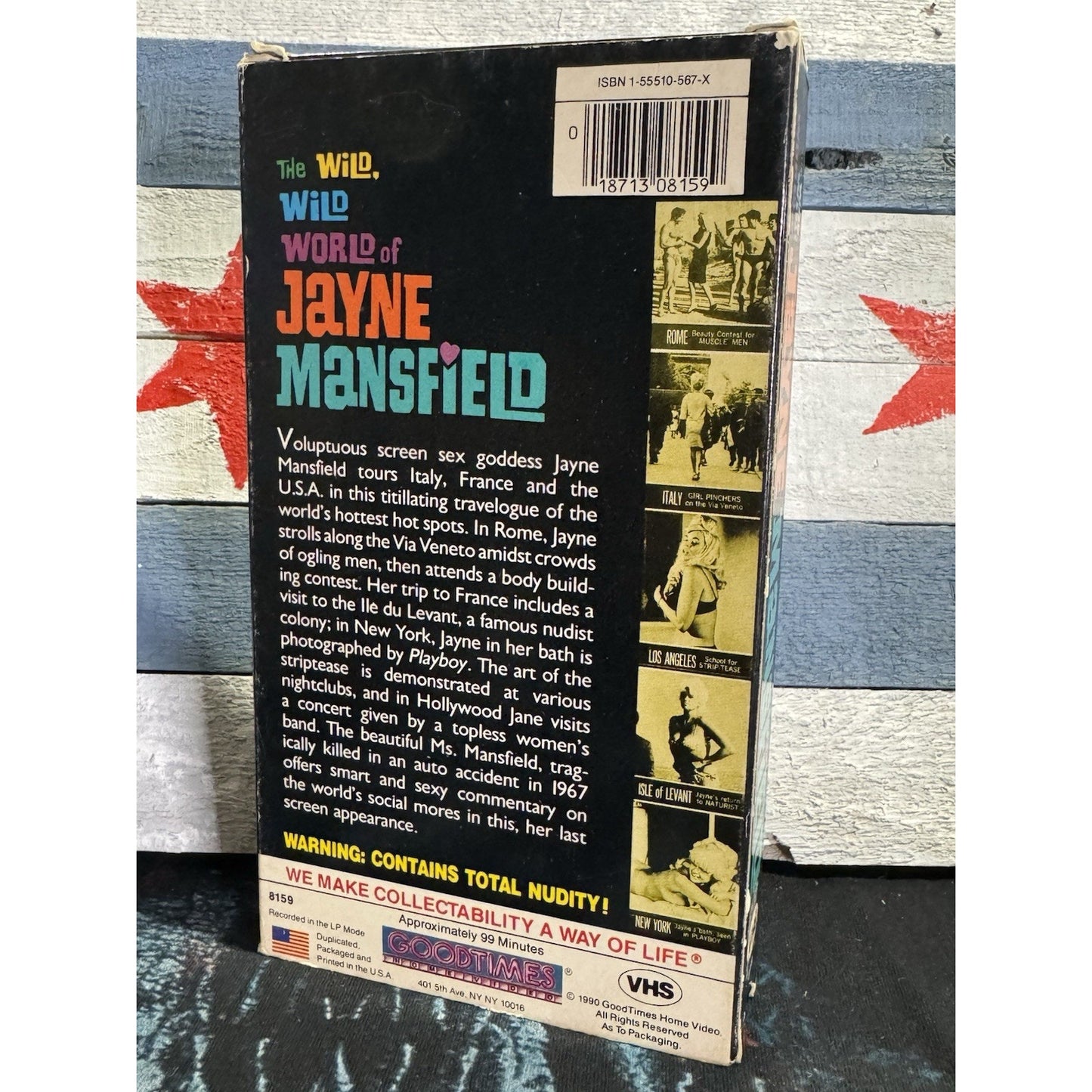 The Wild, Wild World of Jayne Mansfield - VHS Used
