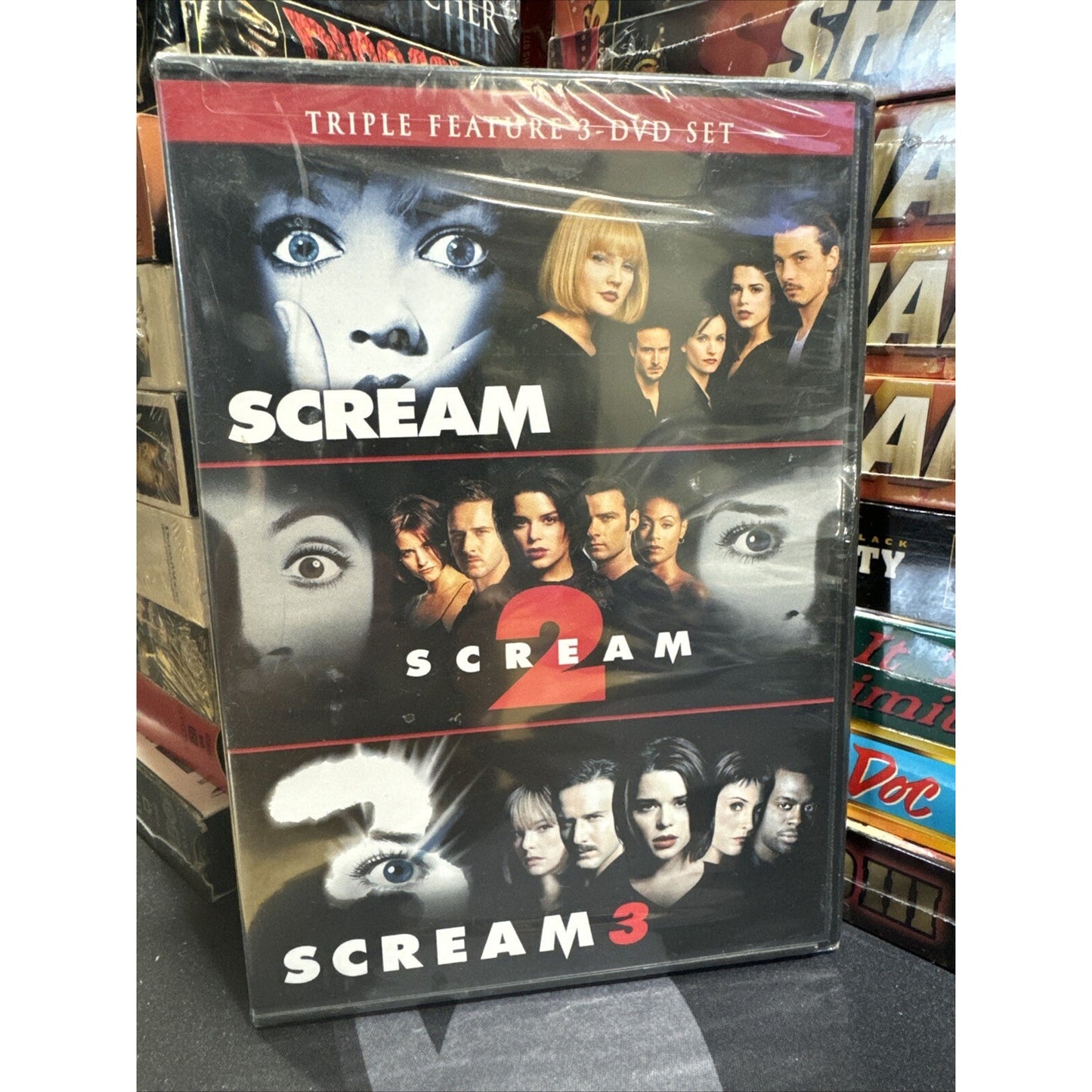 Scream / Scream 2 / Scream 3 (Triple Feature) - DVD