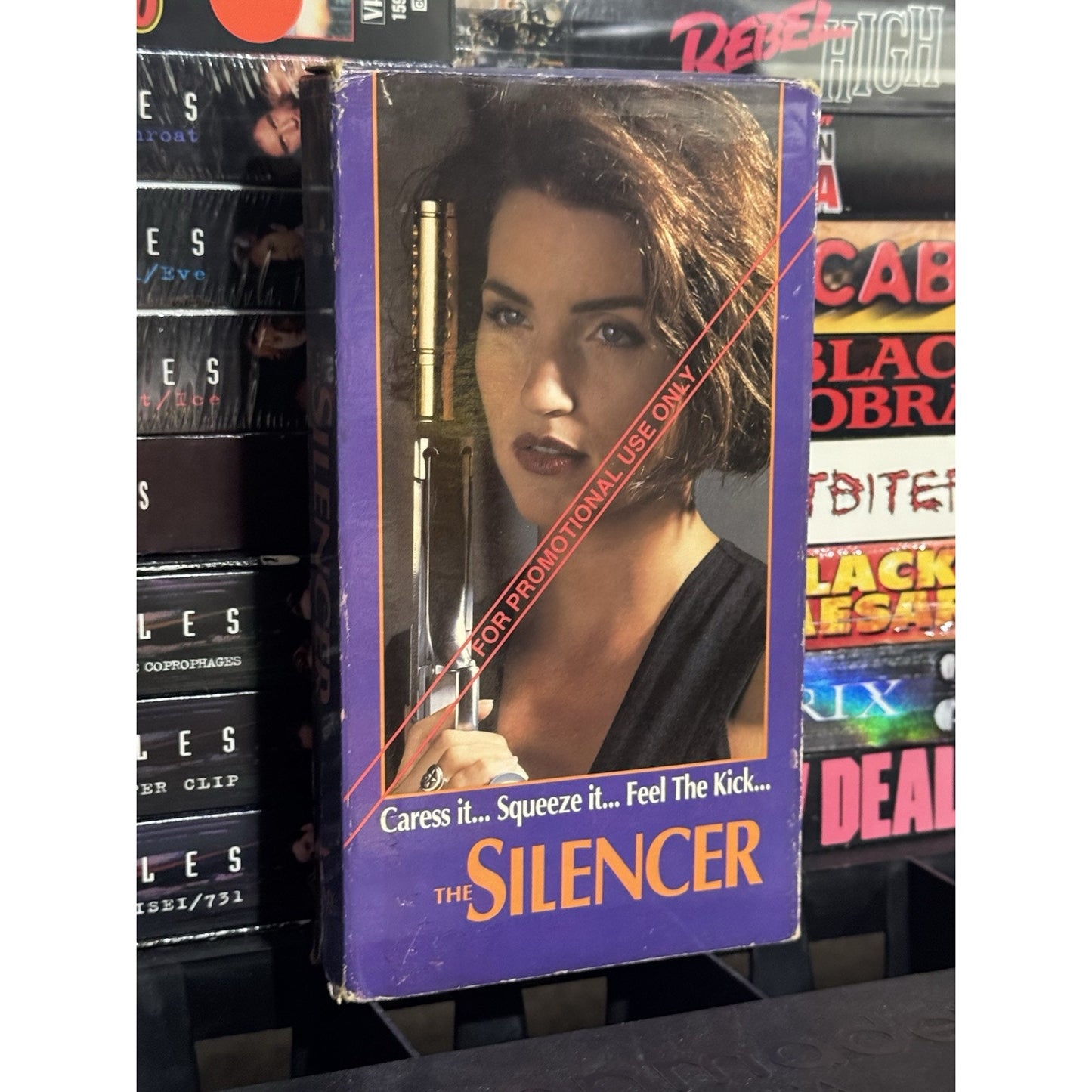 The Silencer Promo Screener - VHS Used