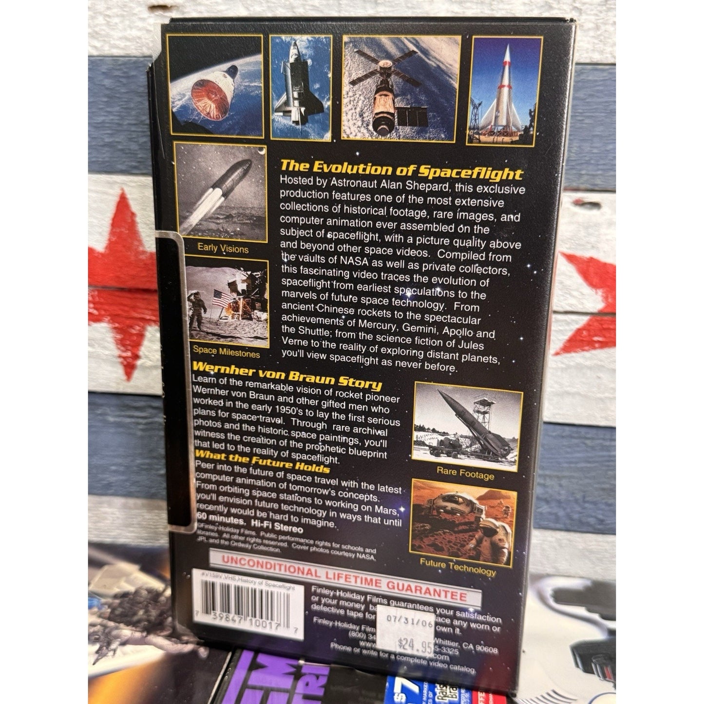 History Of Spaceflight : Reaching For The Stars - VHS Used