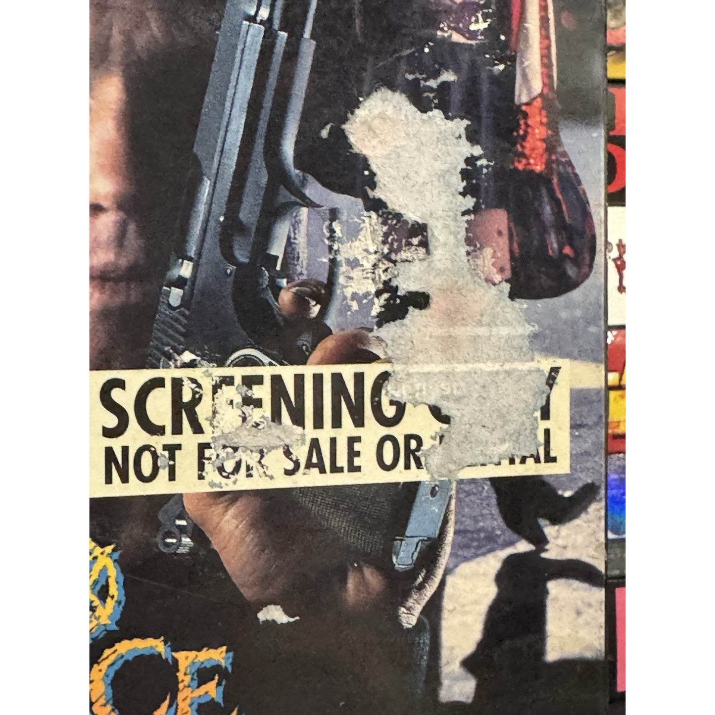 No Place to Hide Promo Screener - VHS Used