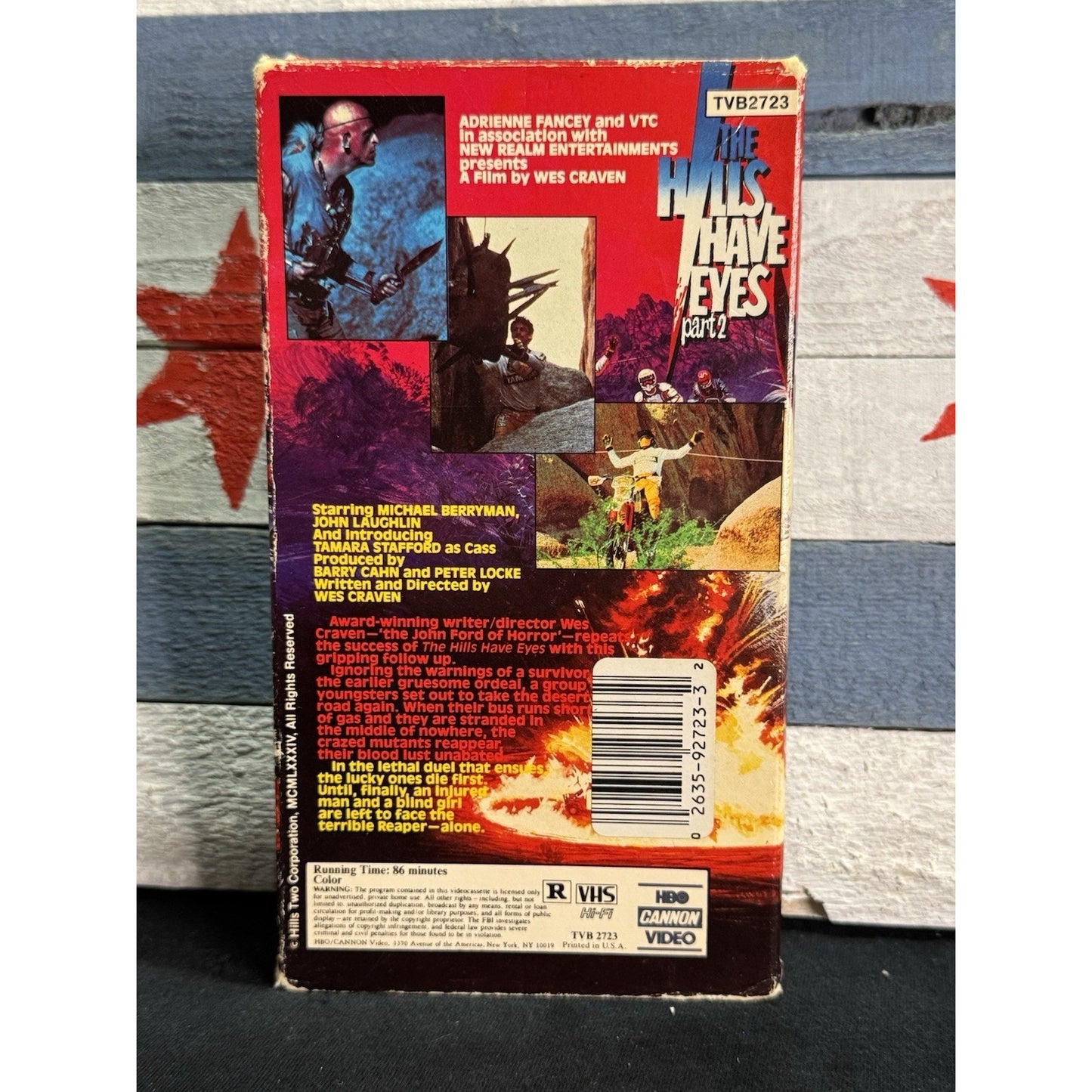 The Hills Have Eyes Part 2 - VHS Used