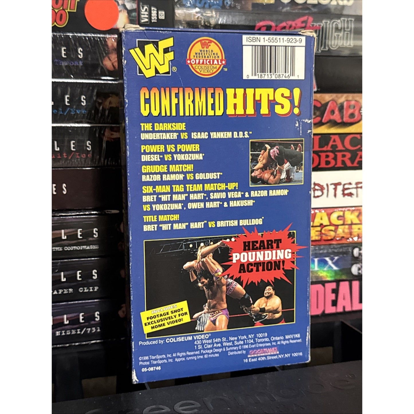 WWF/WWE Confirmed Hits - VHS Used