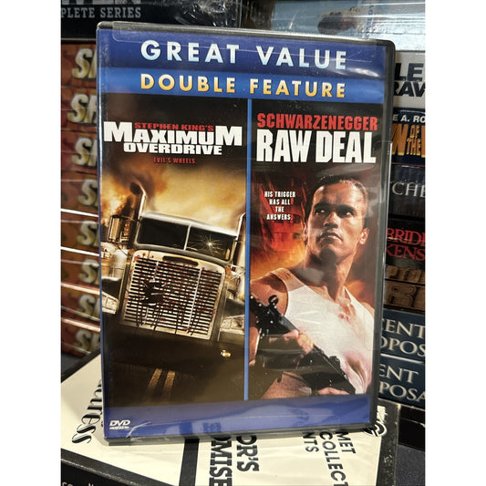 Maximum Overdrive / Raw Deal Double Feature -  DVD Used