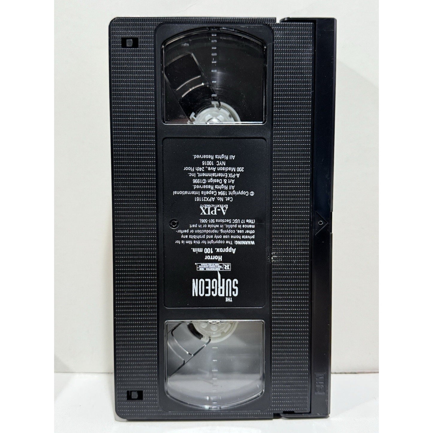 The Surgeon - VHS Used