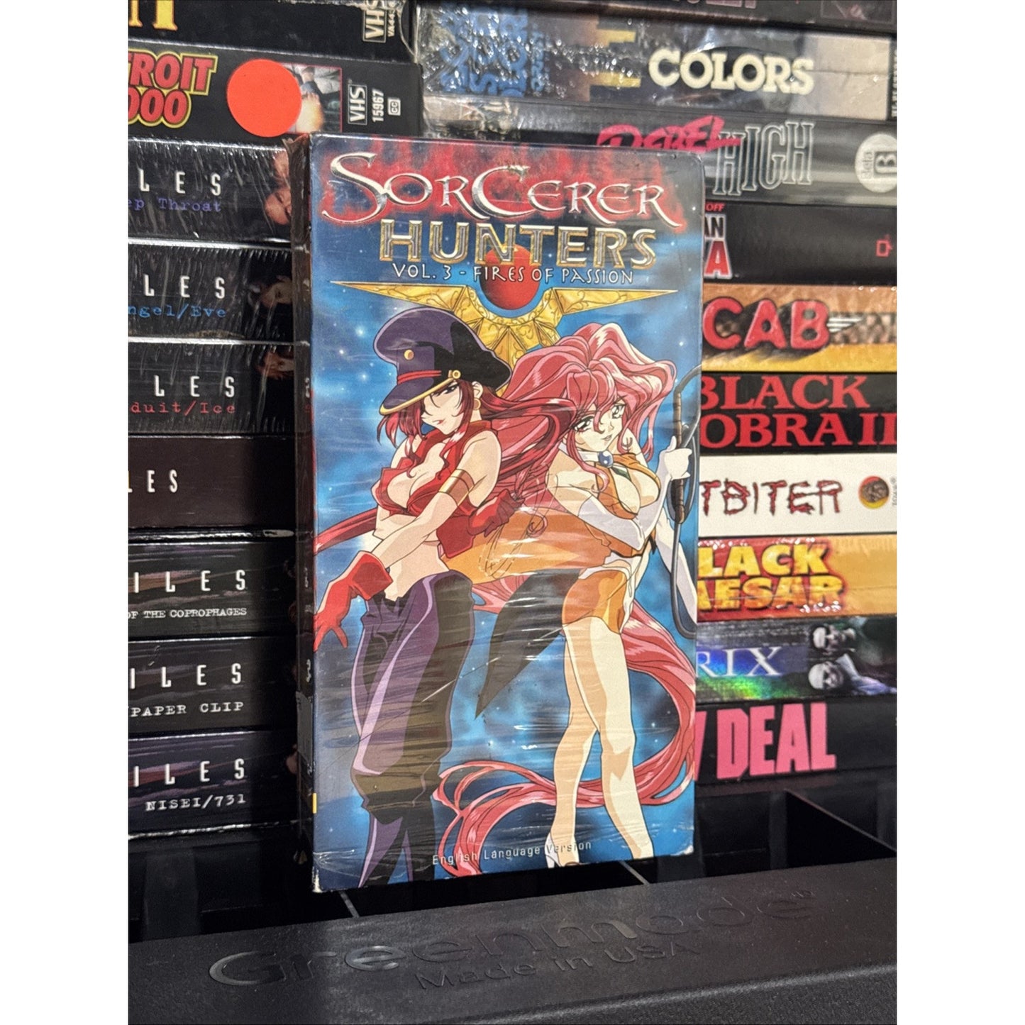 Sorcerer Hunters Vol. 3: Fires of Passion - VHS Used