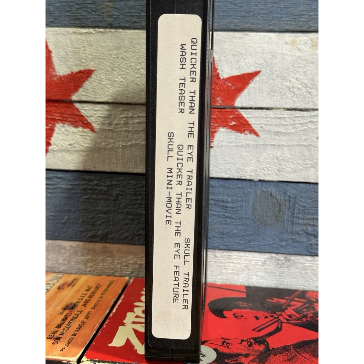 Quicker Than The Eye Promo Screener - VHS Used