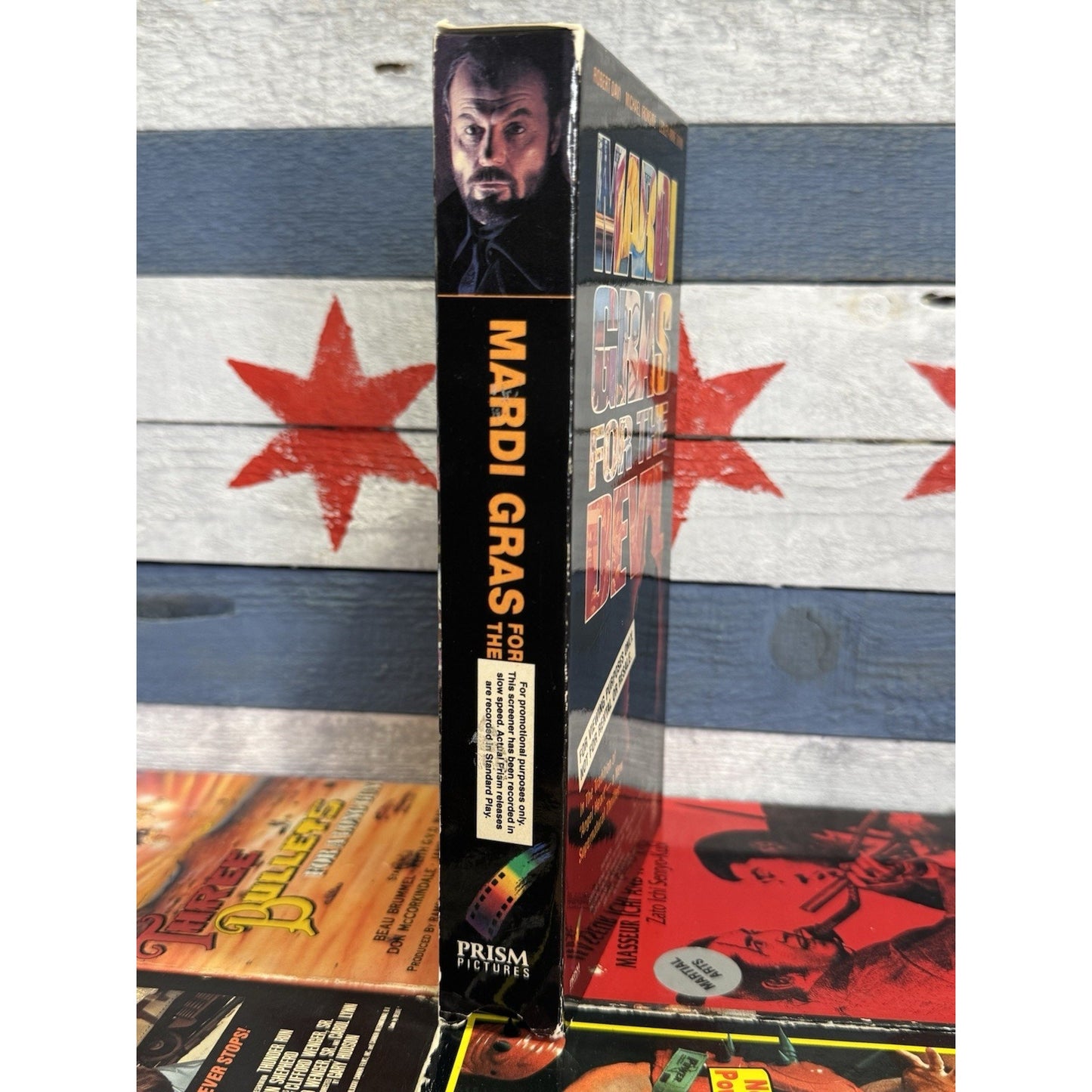 Mardi Gras For the Devil/The George Mckenna Story Double Promo Screener - VHS Used