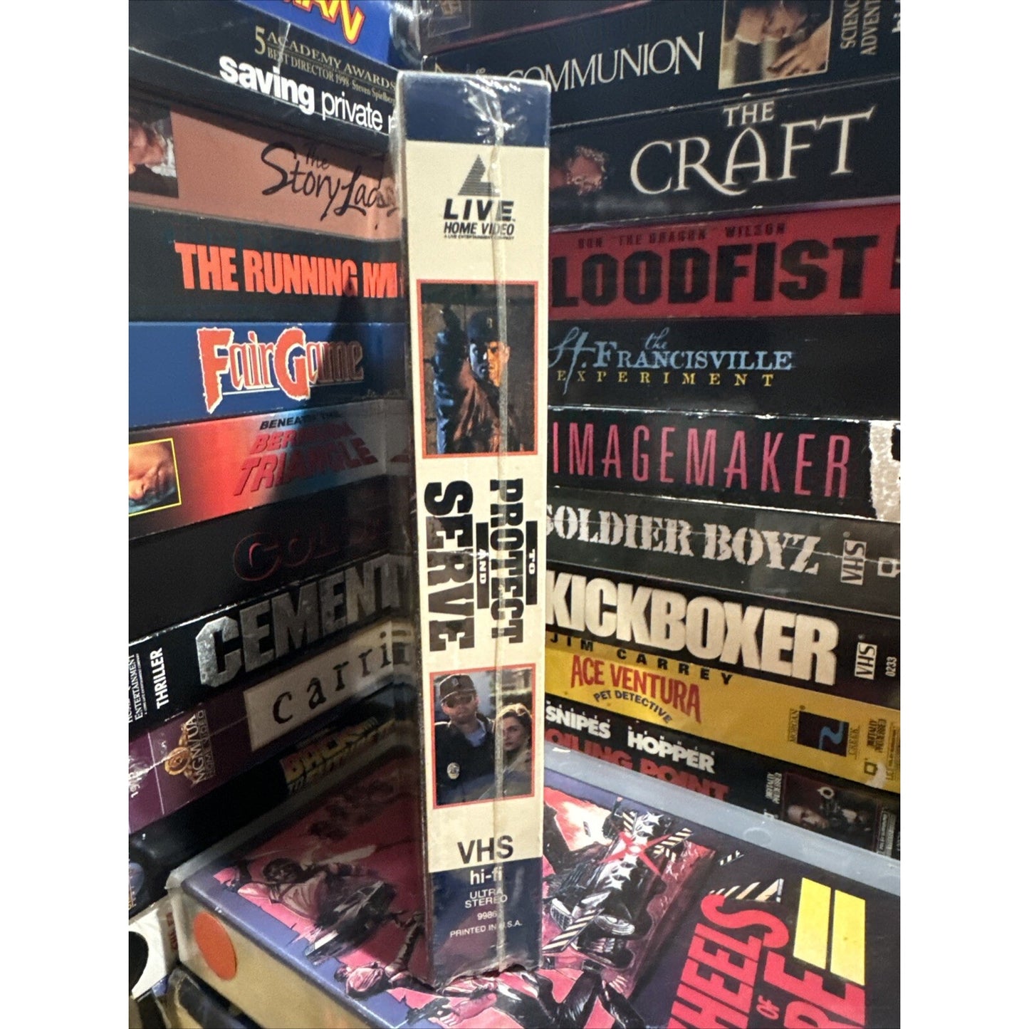 To Protect and Serve - VHS Used