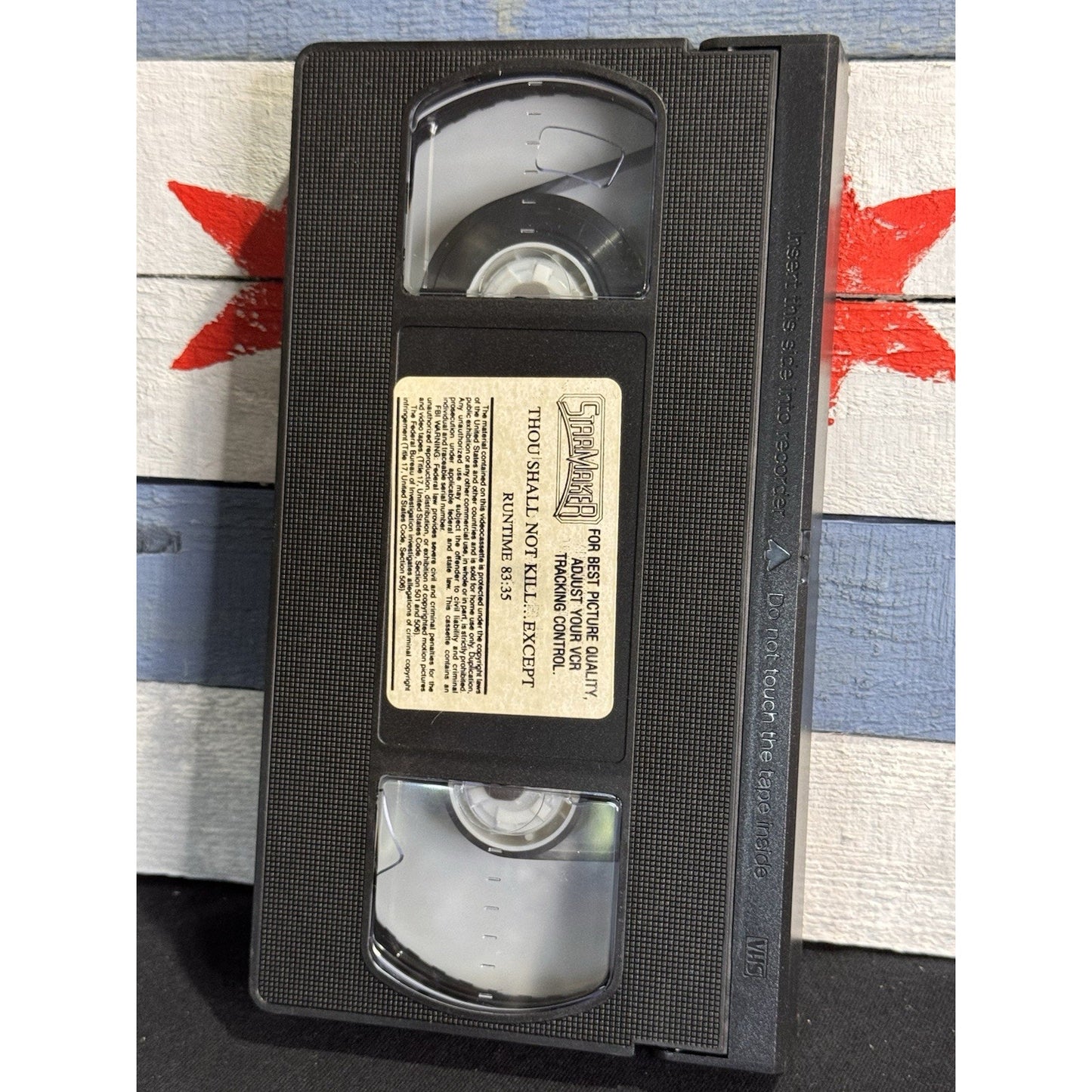 Thou Shalt Not Kill Except - VHS Used