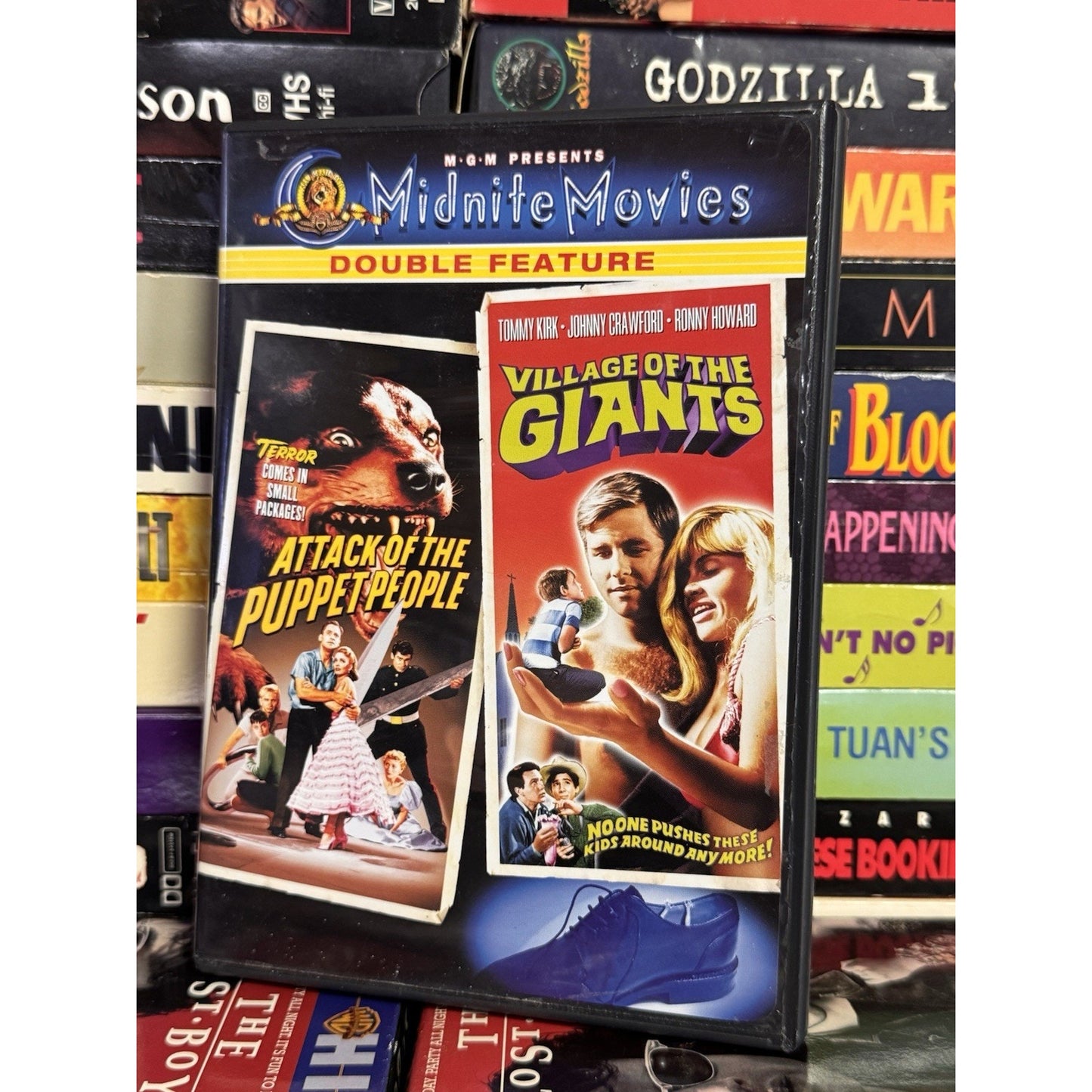 Attack Of The Puppet People Village Of The Giants Double Feature - DVD Used