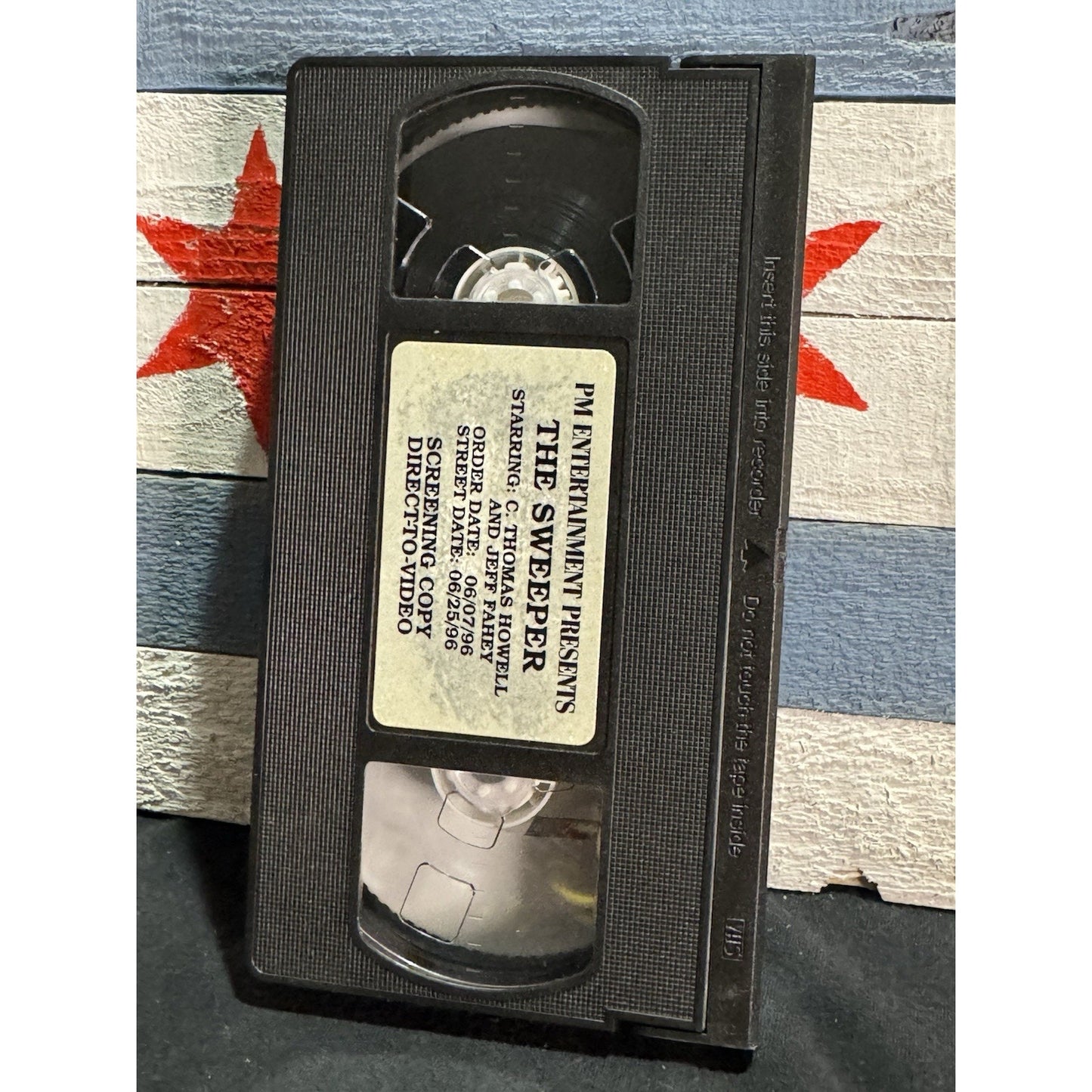 The Sweeper Promo Screener - VHS Used