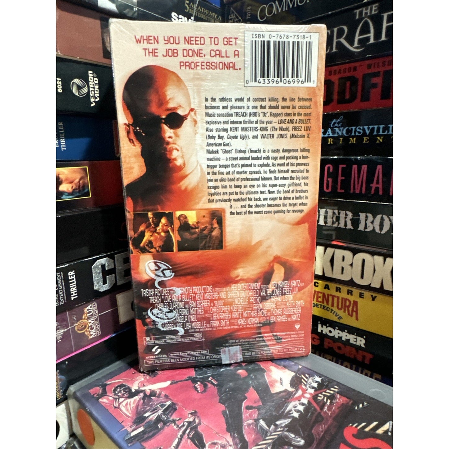 Love and a Bullet - VHS Used