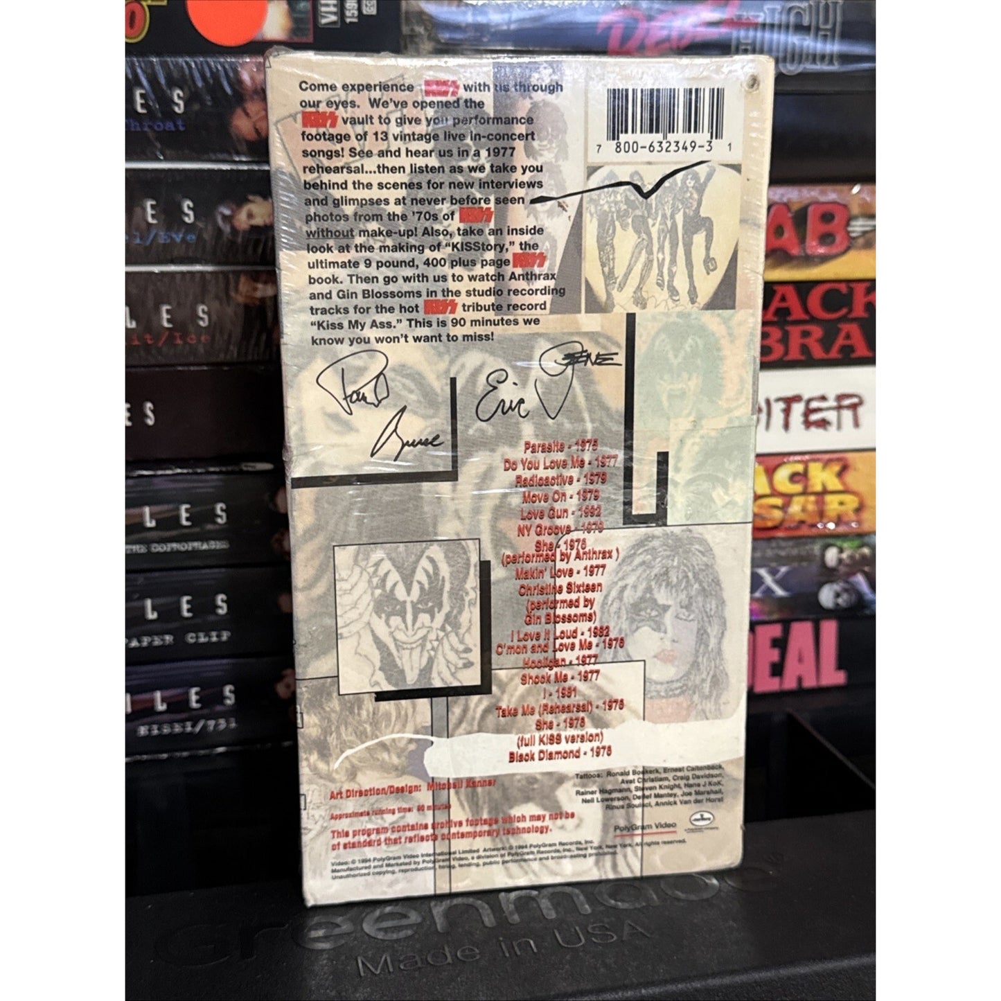 KISS : Kiss My Ass - VHS