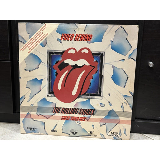 The Rolling Stones Video Rewind - Laserdisc Used
