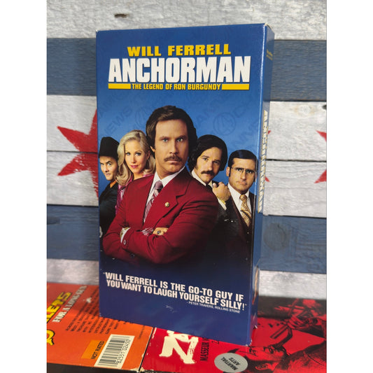 Anchorman The Legend of Ron Burgundy - VHS Used