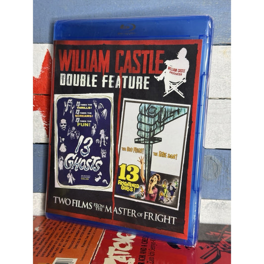 William Castle Double Feature: 13 Ghosts / 13 Frightened Girls - Blu-ray
