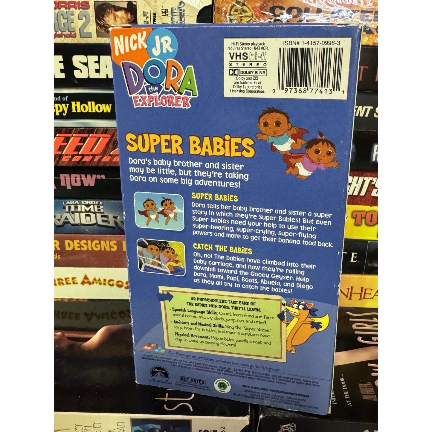 Dora The Explorer Super Babies - VHS Used