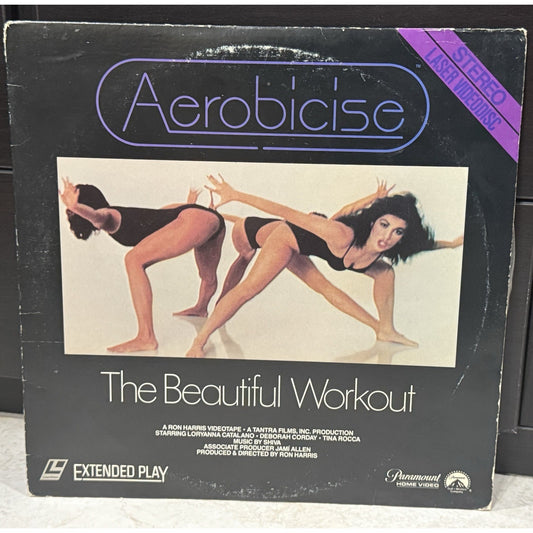 AEROBICISE: The Beautiful Workout - Laserdisc Used