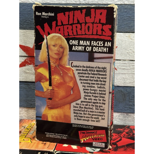 Ninja Warriors - VHS Used