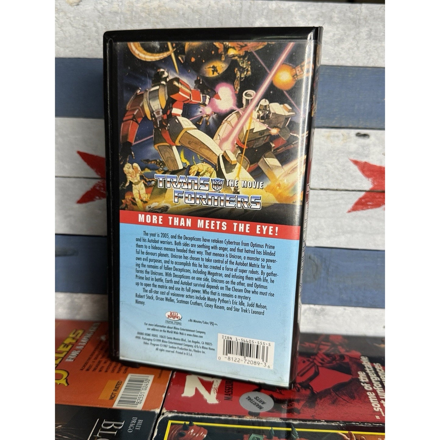 Transformers: The Movie - VHS Used