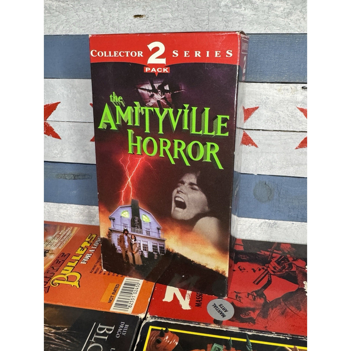 The Amityville Horror & Amityville II - VHS Used