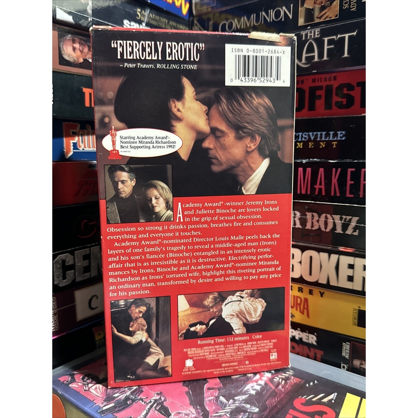 Damage Unrated Director's Cut - VHS Used