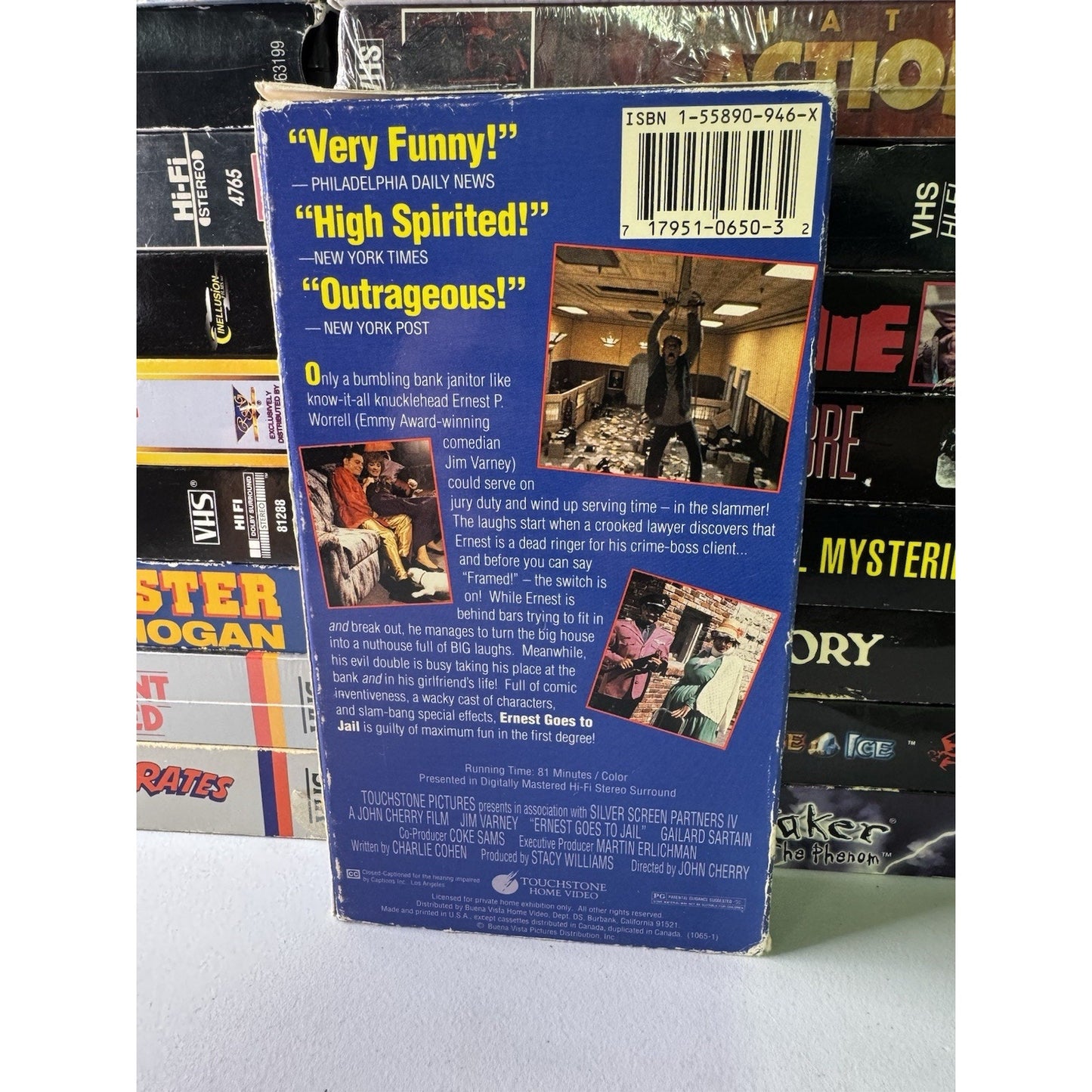 Ernest Goes to Jail - VHS Used