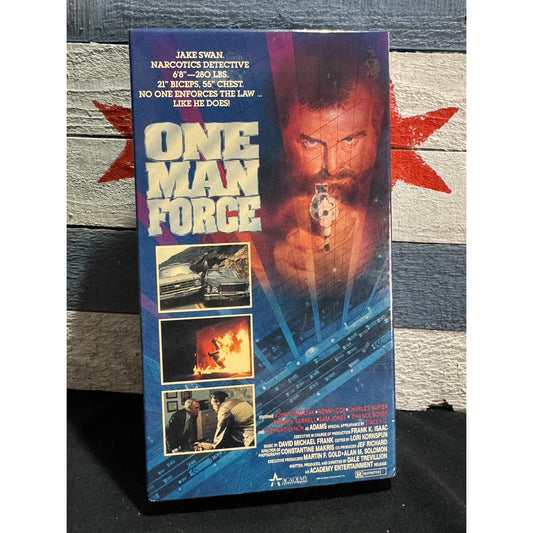 One Man Force - VHS Used
