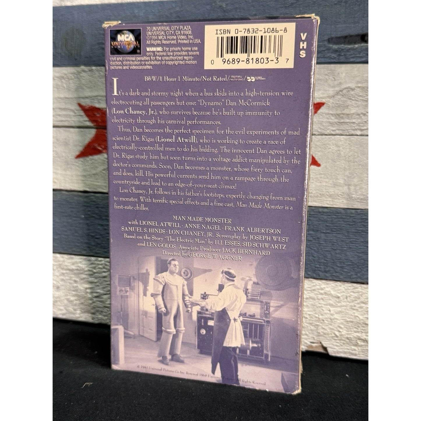 Man Made Monster - VHS Used