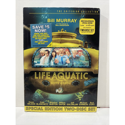 The Life Aquatic With Steve Zissou - DVD Used
