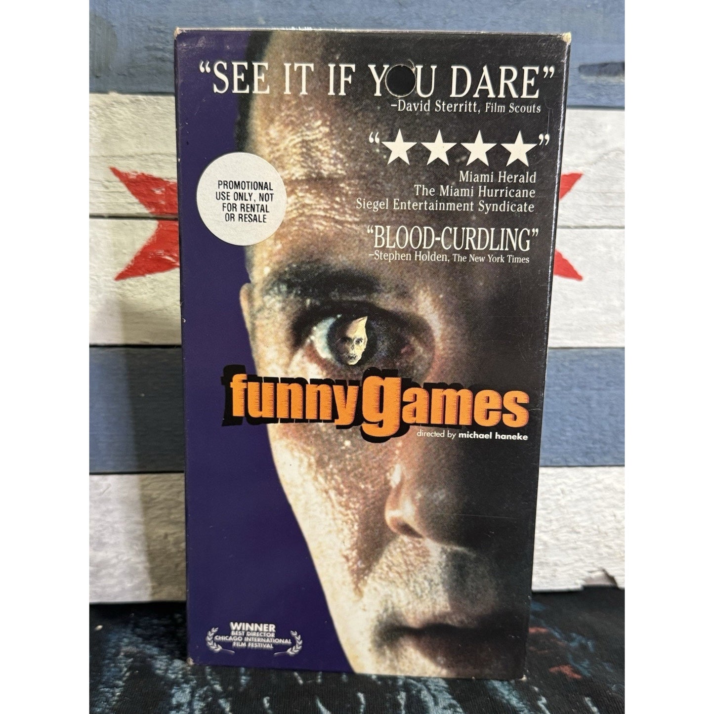 Funny Games Promo Screener - VHS Used