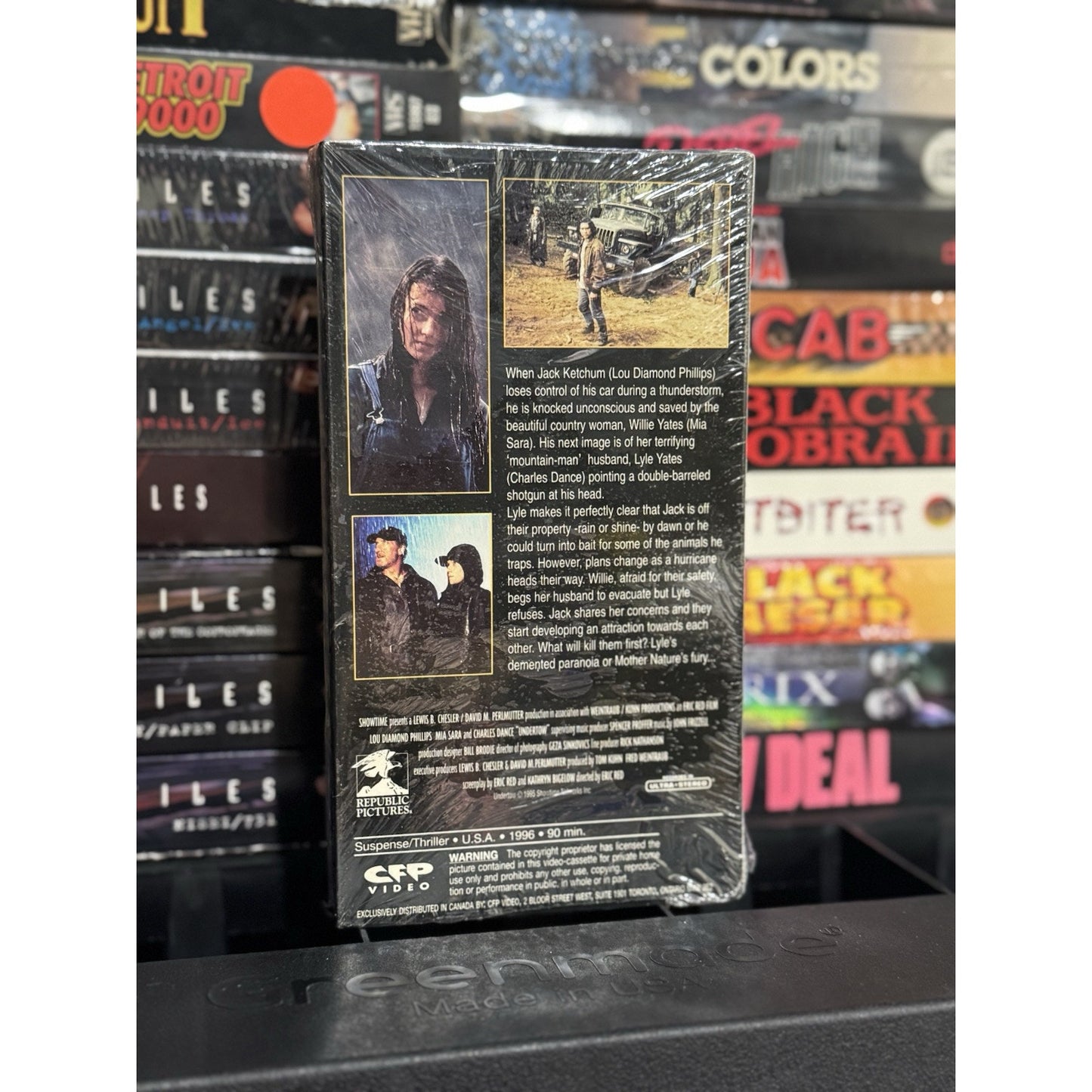 Undertow - VHS Used