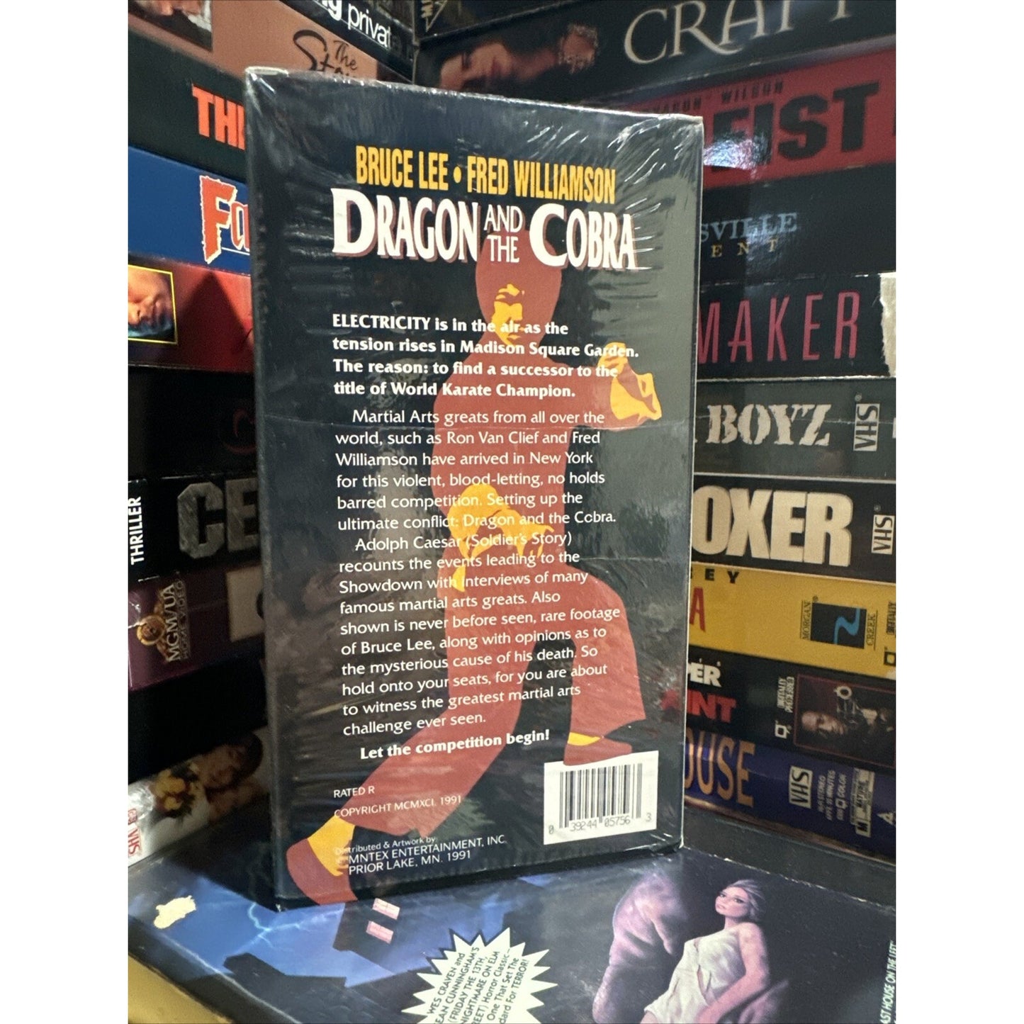 Dragon And The Cobra - VHS Used