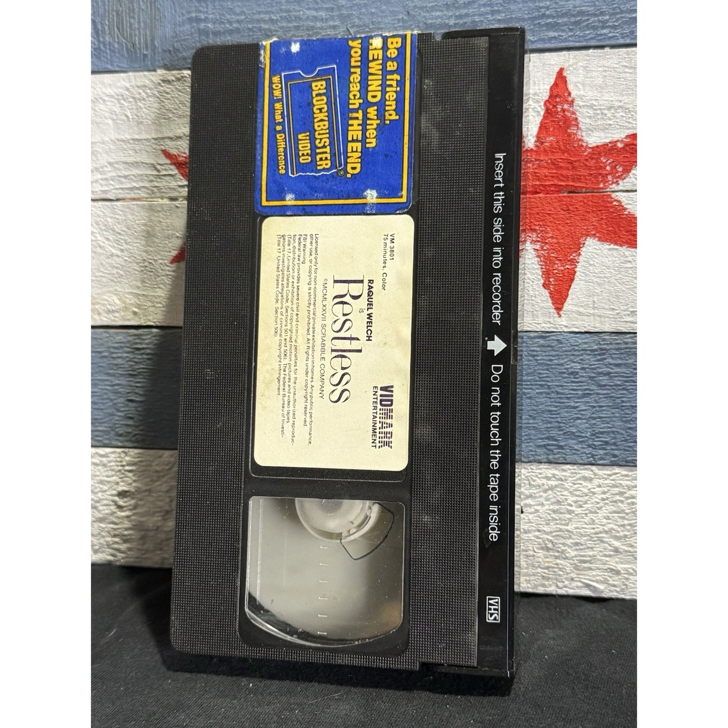 Restless Raquel Welch - VHS Used