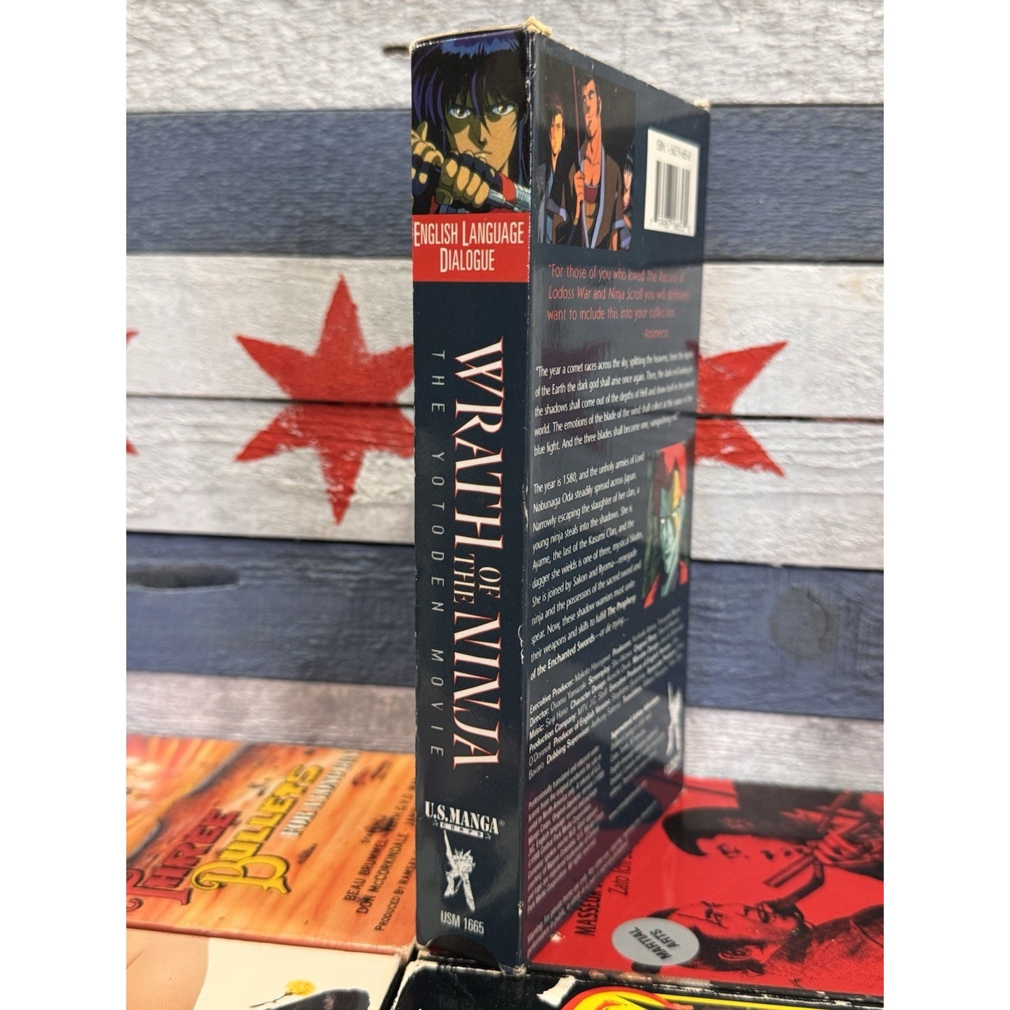 Wrath of the Ninja: The Yotoden Movie - VHS Used