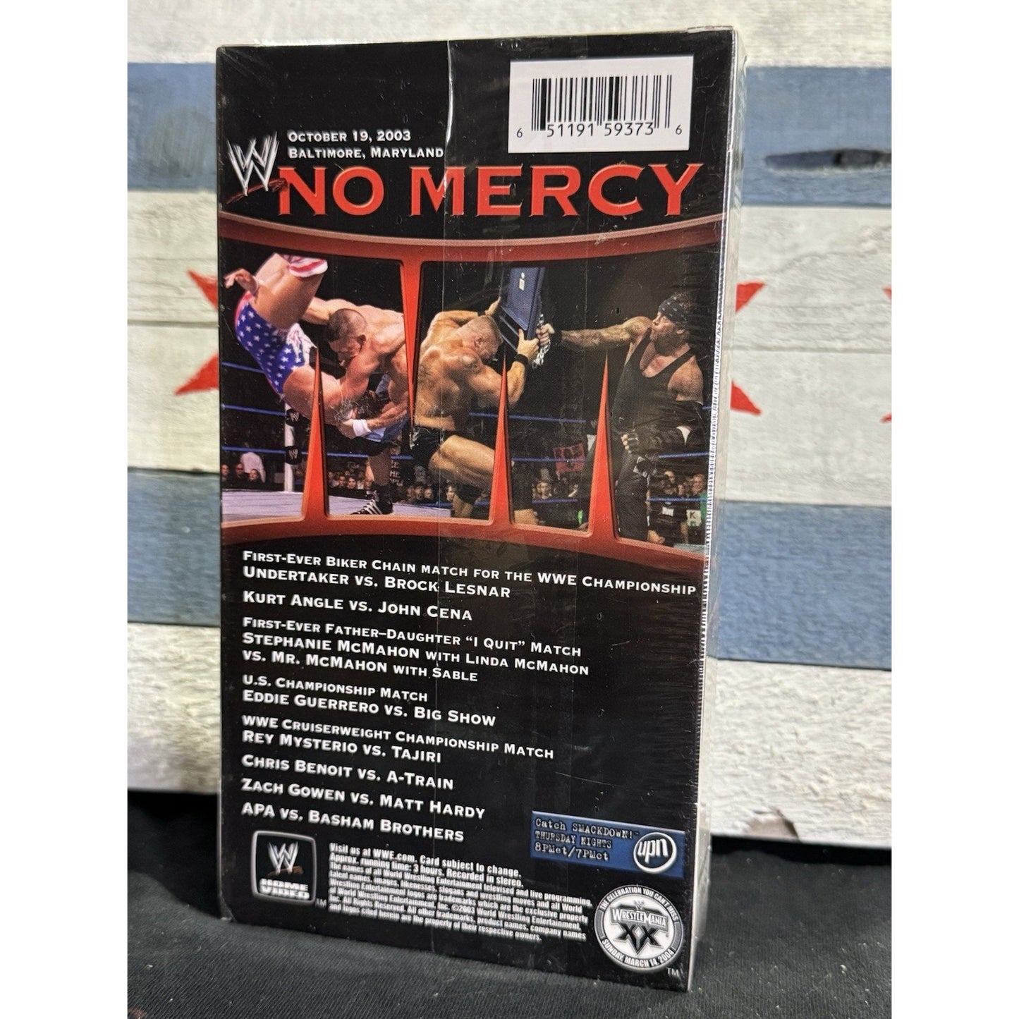 WWE SmackDown! No Mercy 2003 - VHS