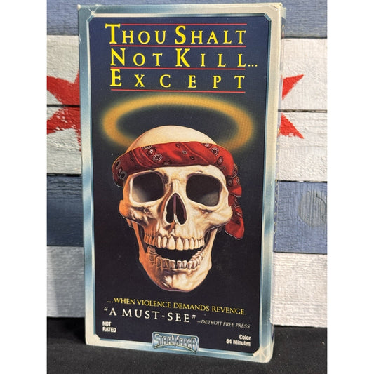 Thou Shalt Not Kill Except - VHS Used