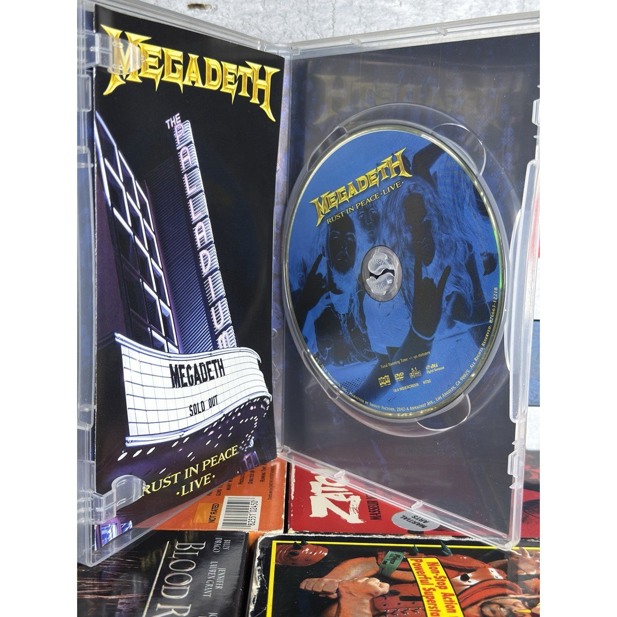 Megadeath Rust in Peace Live - DVD Used