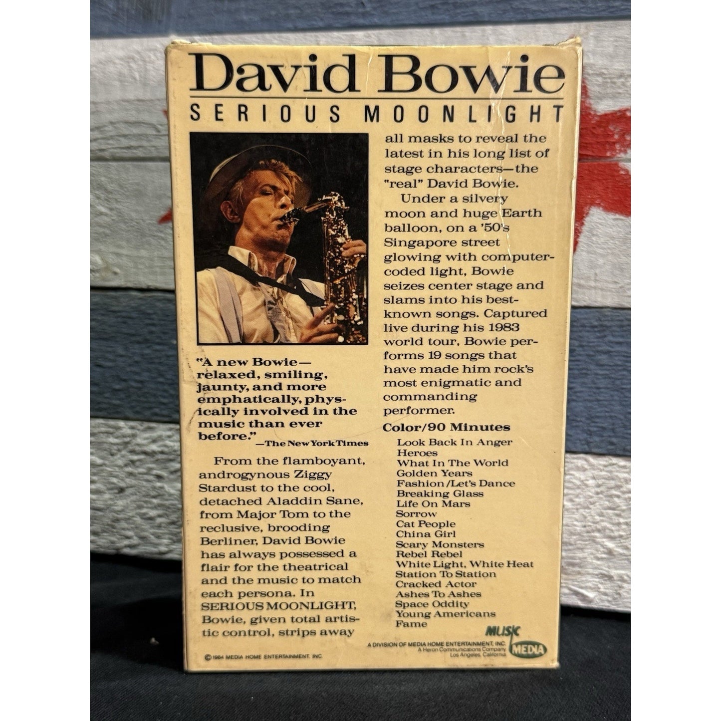 David Bowie: Serious Moonlight - Beta Used