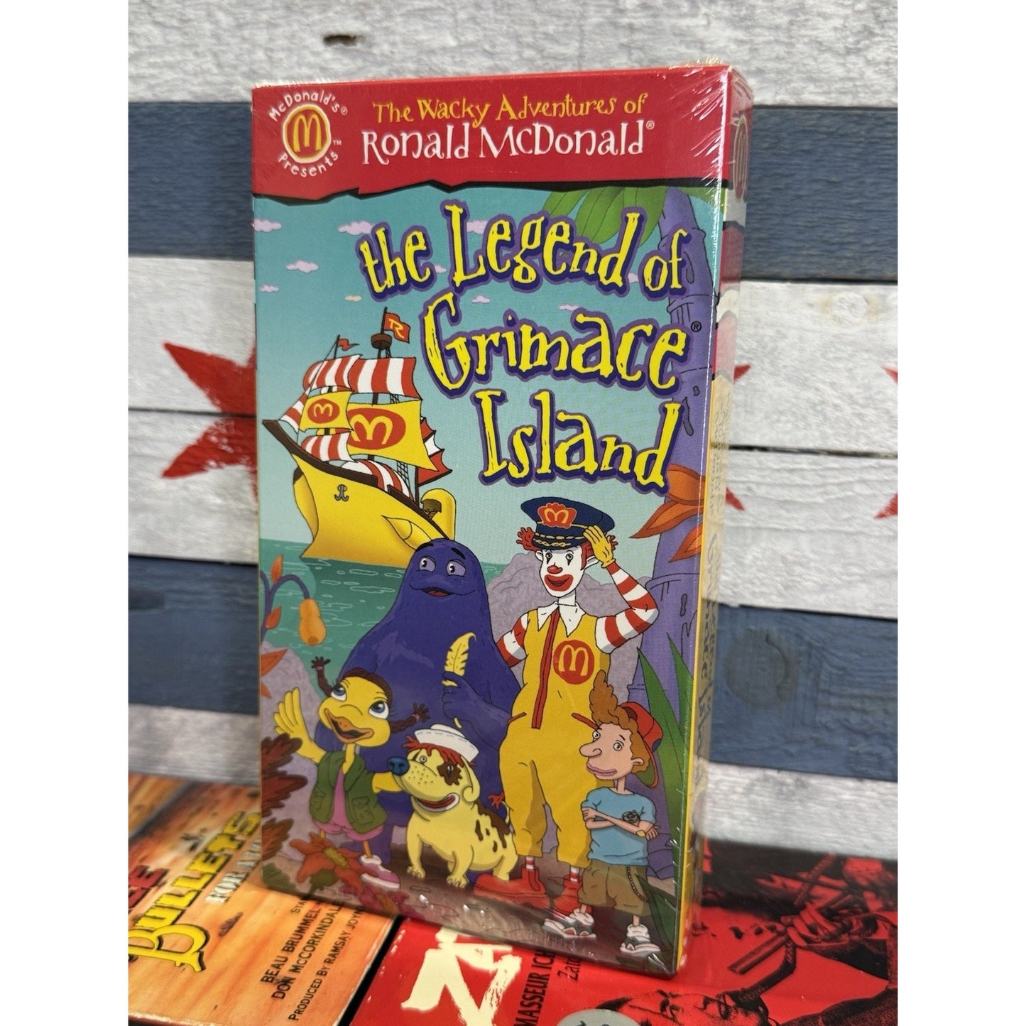 Wacky Adventures of Ronald McDonald #2: The Legend of Grimace Island - VHS