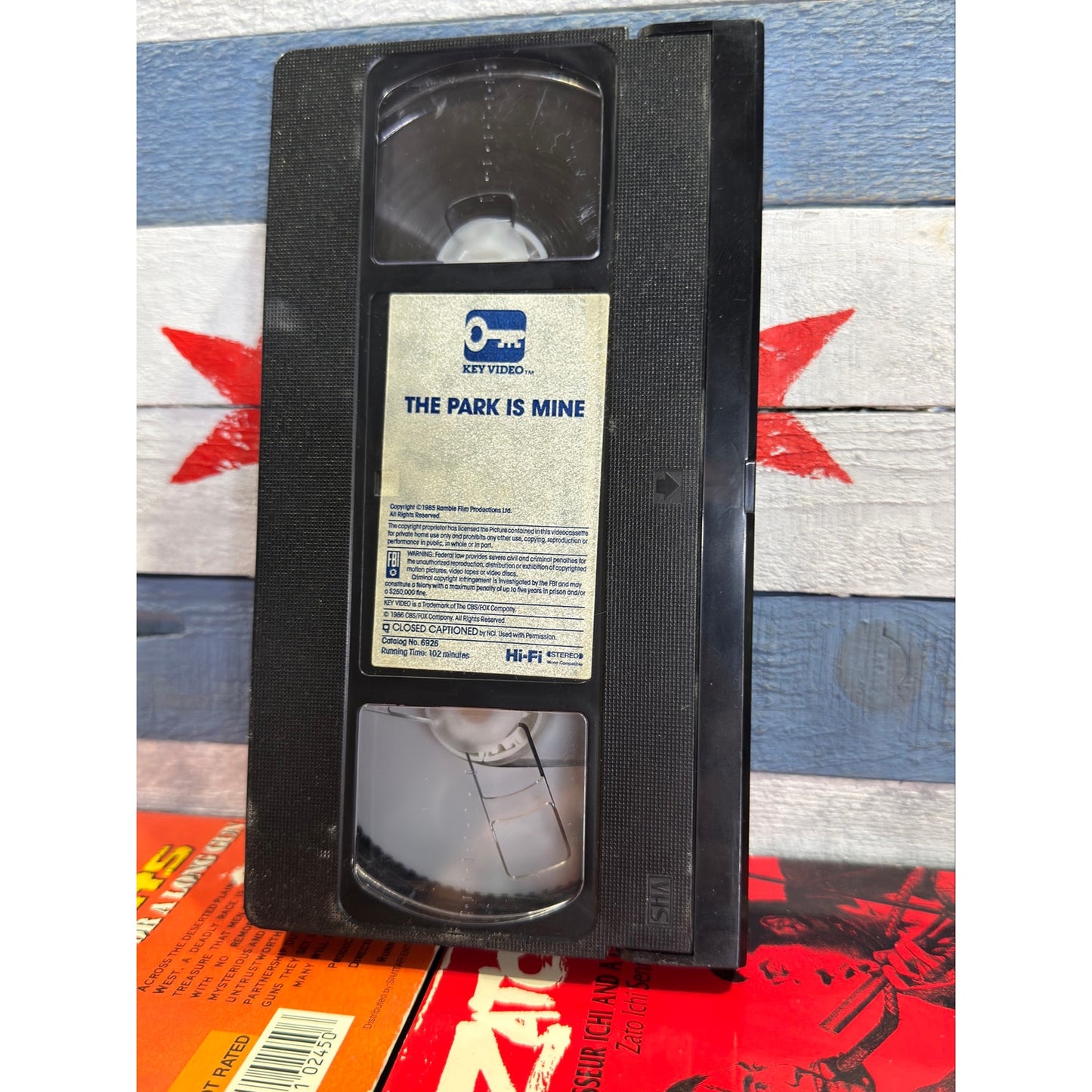 The Park Is Mine - VHS Used