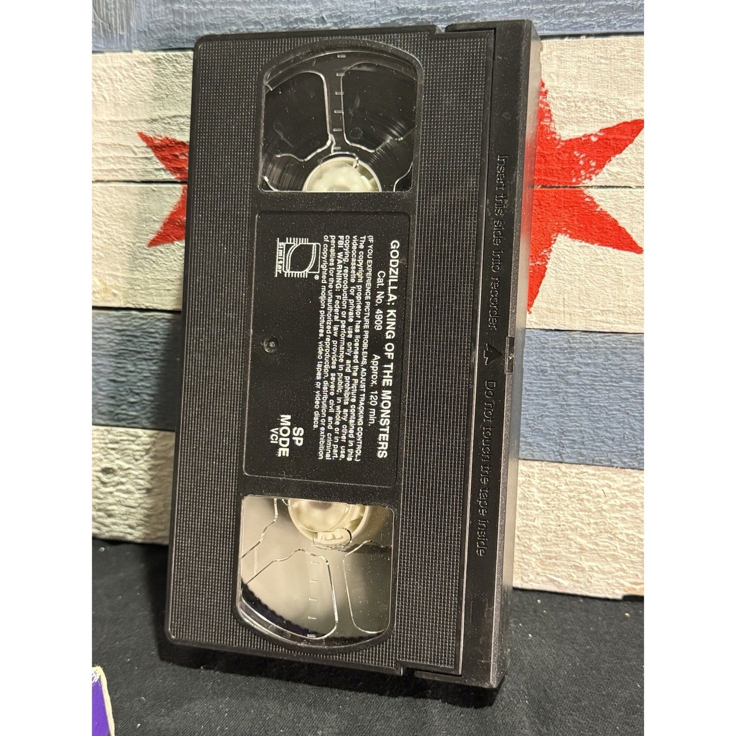 Godzilla King of the Monsters - VHS Used