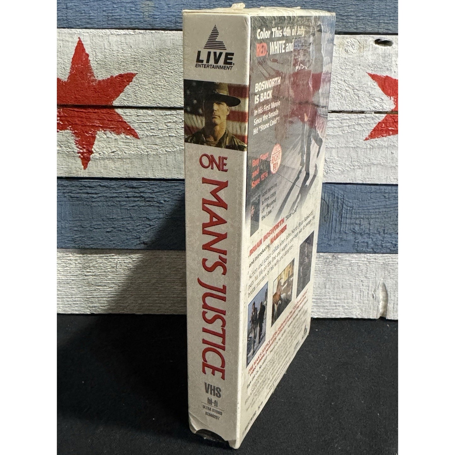 One Man's Justice - VHS Used